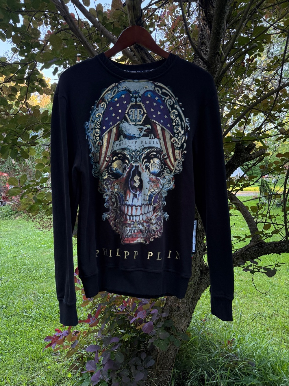Philipp Plein Skull MTM Graphic Crewneck. Made In Italy. Authentic. M. RARE find